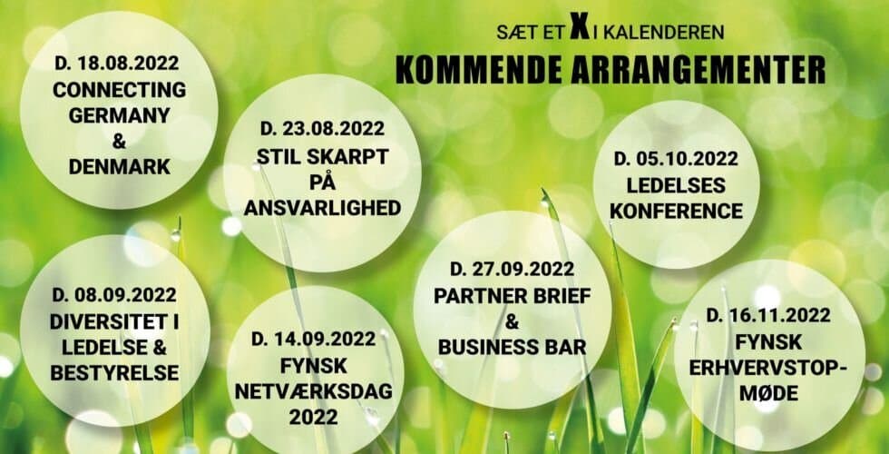 Styrk din virksomhed med Fynsk Erhvervs arrangementer